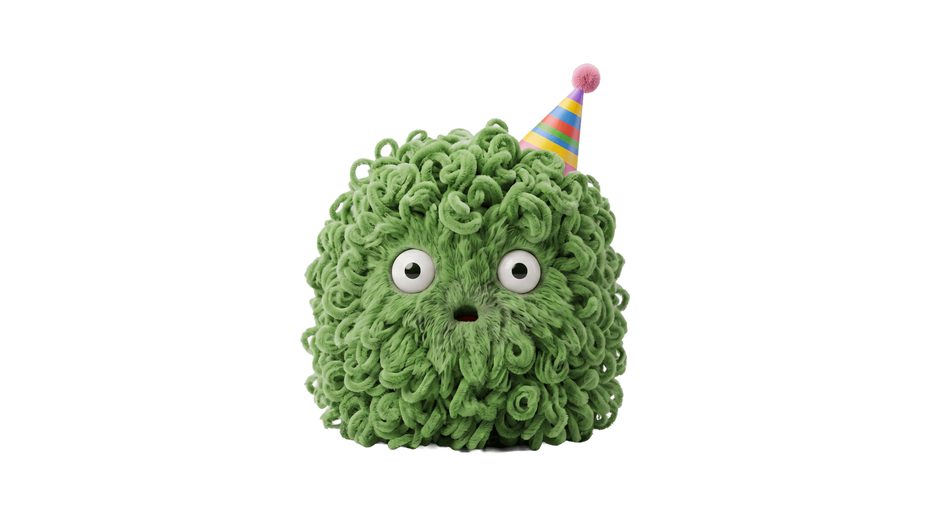 Green Fluffy base